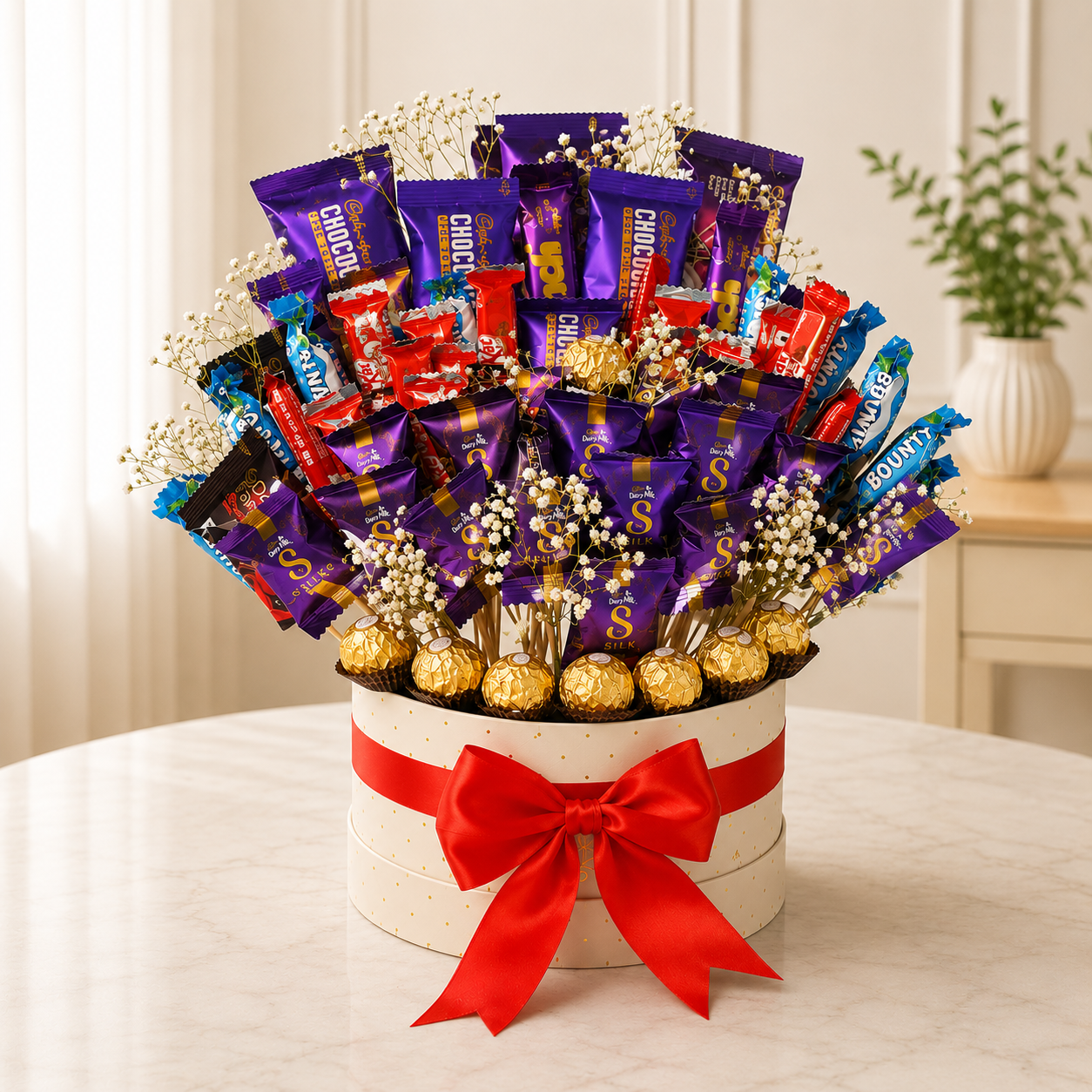 Assorted chocolate gift hamper